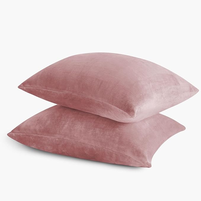 BEDELITE Flannel Pillowcases Standard Set of 2, Super Soft Fleece Pillow Case - Image 9