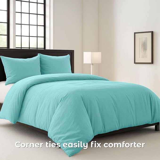 Pure Bedding Duvet Cover Twin/Twin XL Size - Image 5