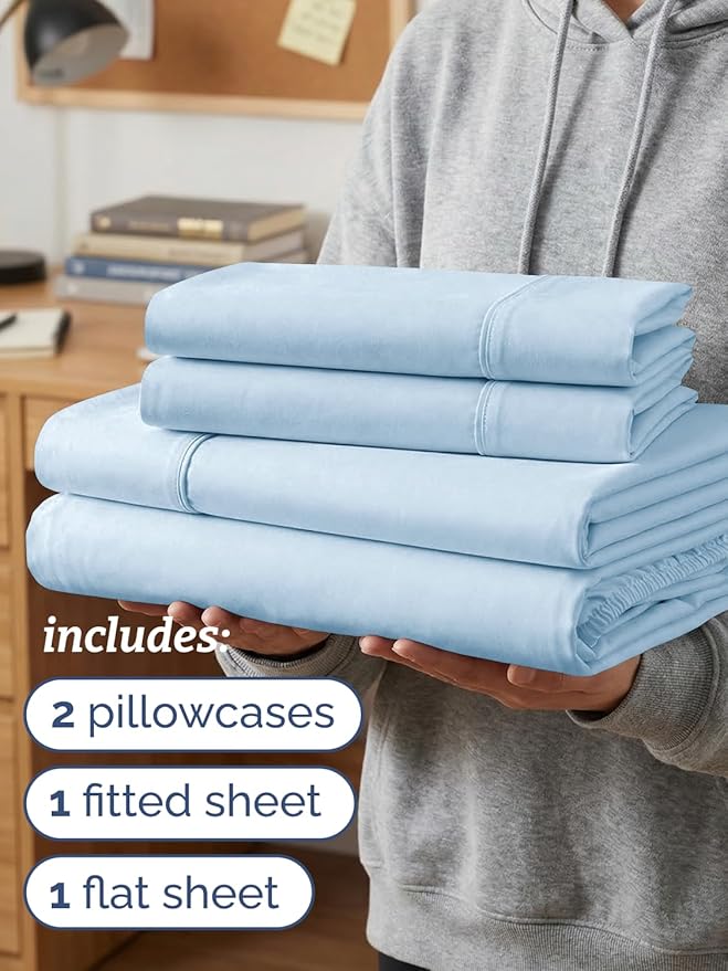 Twin XL 4 Piece Sheet Set - Image 3