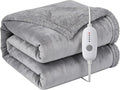 Electric Heated Blanket Full 72"x84"- 5 Heat & 10H Auto-Off, ETL Certified by TICOO