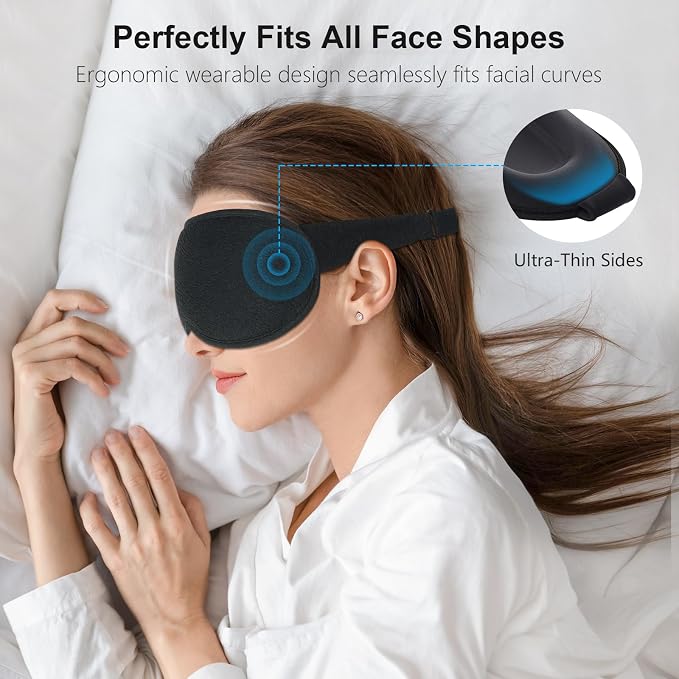 Gritin 100% Blackout Sleep Eye Mask - Image 4