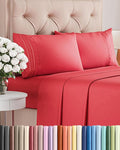 Cal King Size 4 Piece Sheet Set by CGKUnlimited