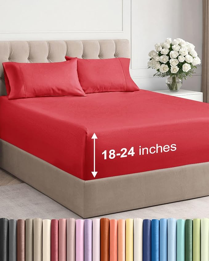 Extra Deep Queen Sheet Set by CGKUnlimited