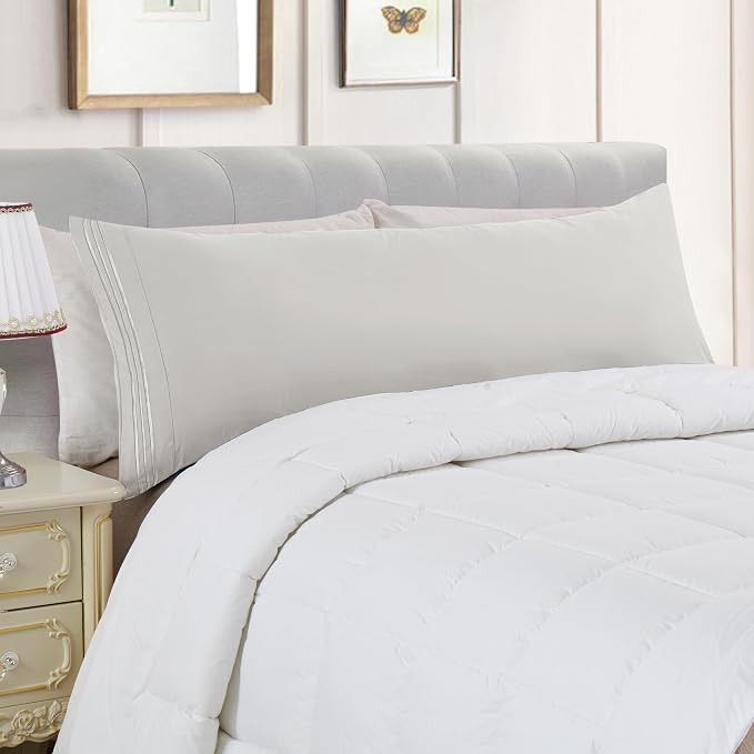 Elegant Comfort Luxury Ultra-Soft 1-Piece Body Pillowcase - Image 2