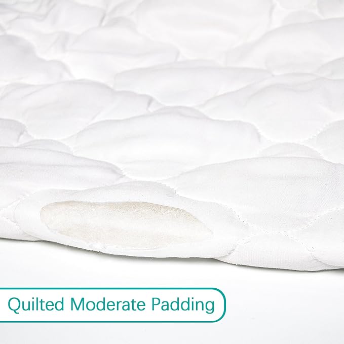 Crib Mattress Protector Sheets Fitted Waterproof Crib Mattress Pad Cover - Image 7