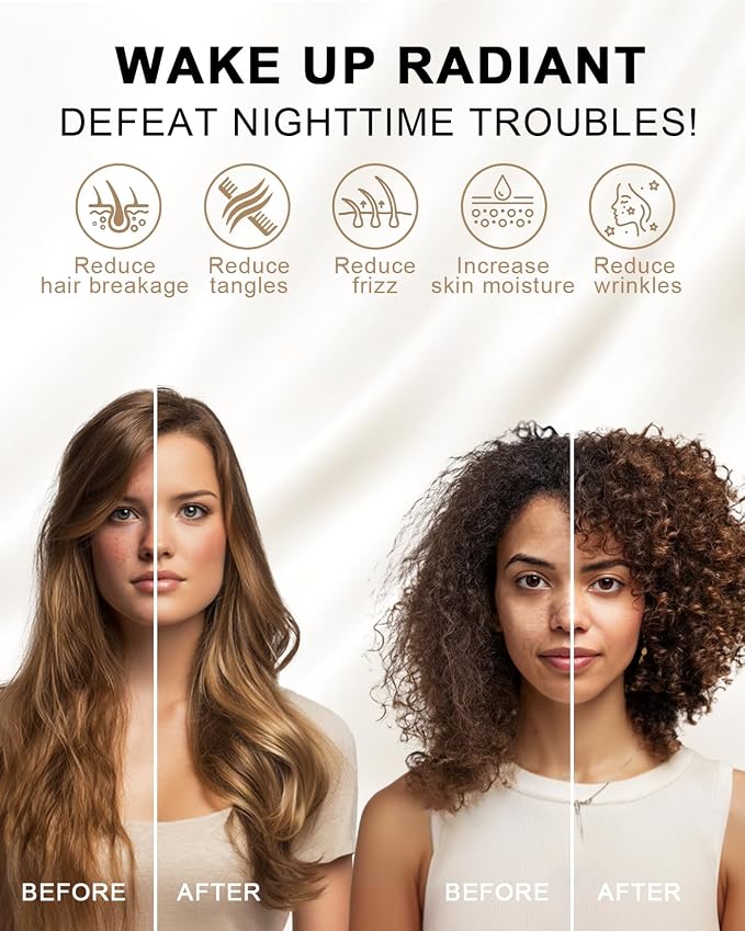 THXSILK Set of 2 Silk Pillowcase - Image 4
