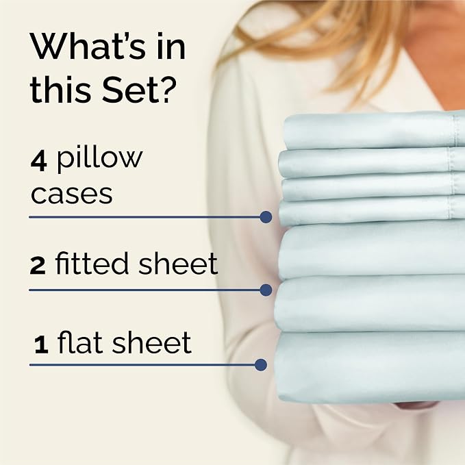 Split King 7 Piece Sheet Set - Image 2