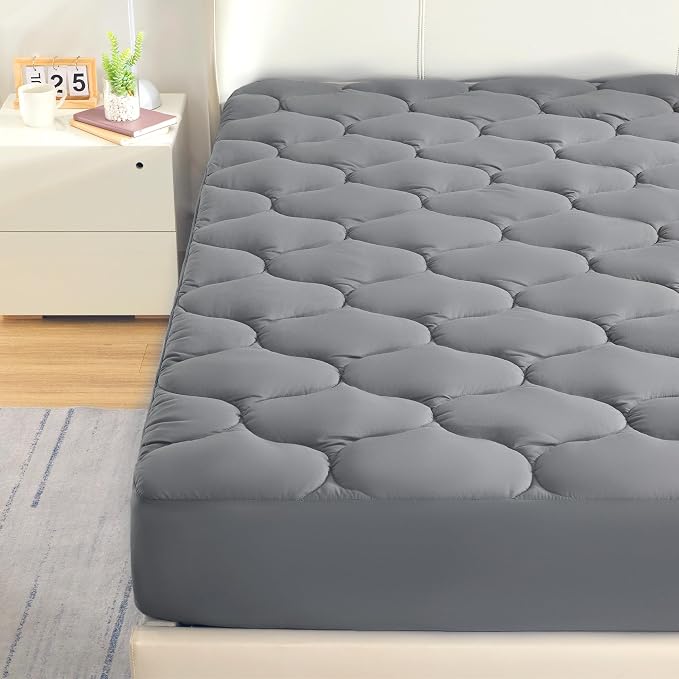 SLEEP ZONE Full Size Cooling Mattress Pad by SLEEPZONELIFE