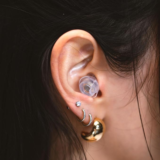 Eargasm High Fidelity Transparent Clear Earplugs - Image 5