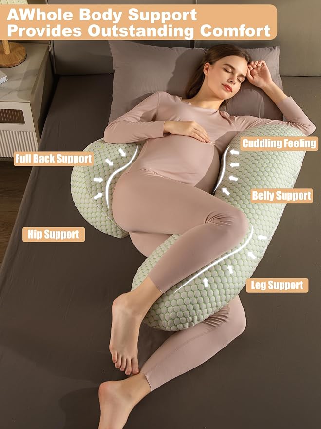 Pregnancy Pillows for Sleeping, Maternity Pillow for Pregnant Women, Support - Image 3