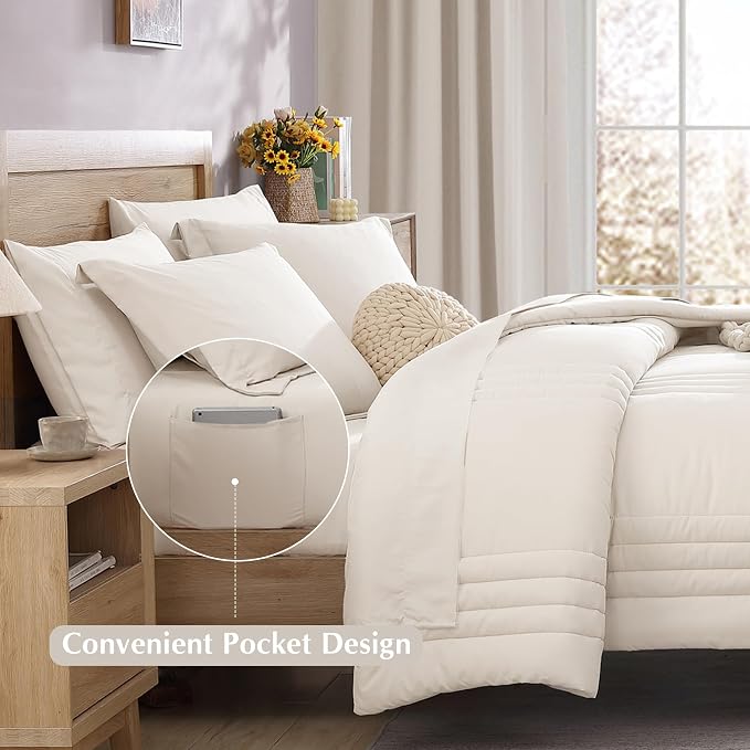 Monbix California King Size Comforter Set - Image 4
