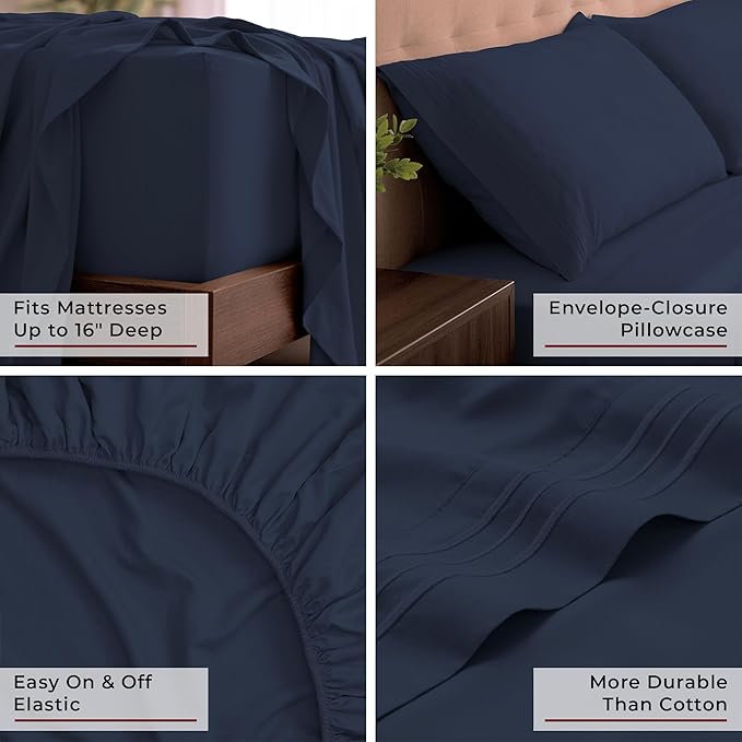Mellanni King Sheets Set - Image 5