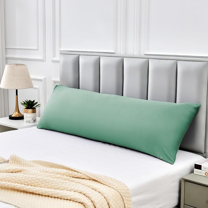 Warmstar Cotton Body Pillow Cover 1 Pack, 600 Thread Count, Long Body Pillow - Image 2