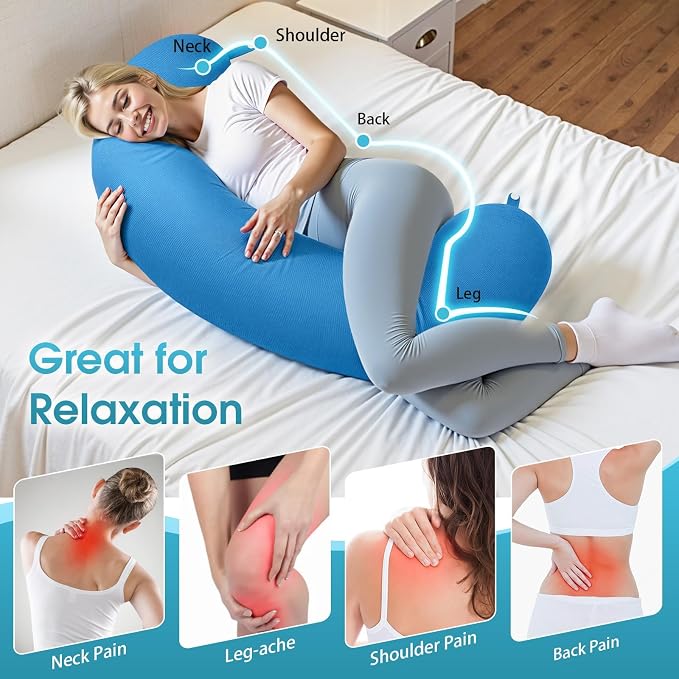 TranquilRelax C Shaped Body Pillow - Image 6