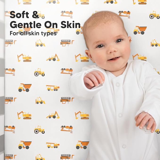 KeaBabies 2-Pack Organic Crib Sheets - Image 4