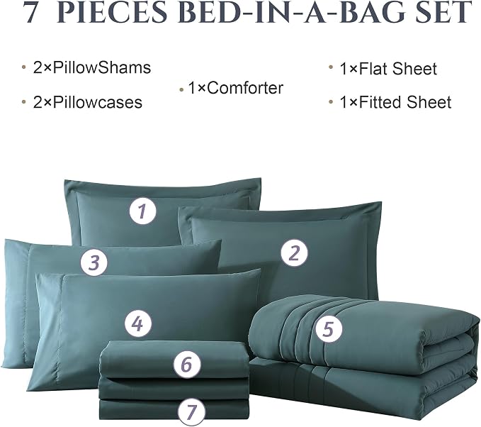 Monbix King Size Comforter Set - Image 7