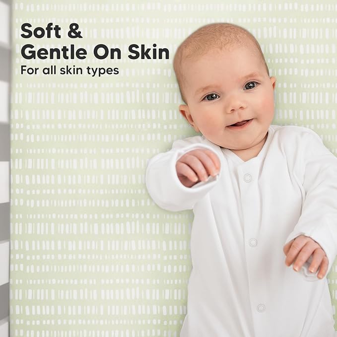 KeaBabies 2-Pack Organic Crib Sheets - Image 4