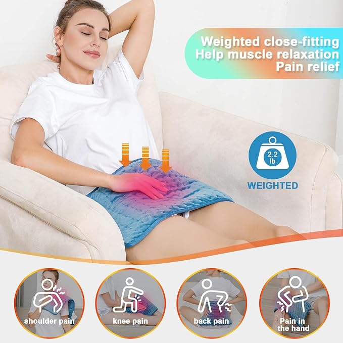 Deepsoon Heating Pad, Electric Heating Pads - Image 5