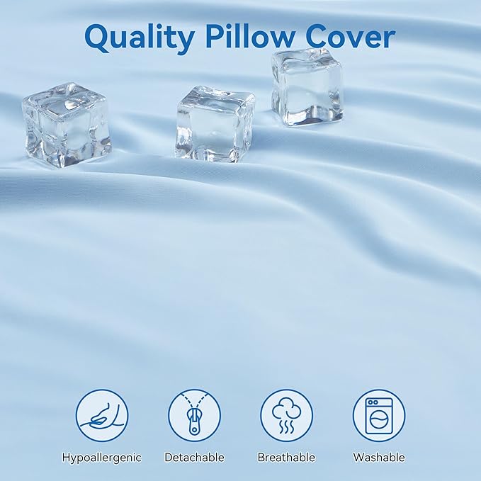 AM AEROMAX 32" King Size Contour Memory Foam Pillow, Cervical Pillow - Image 5