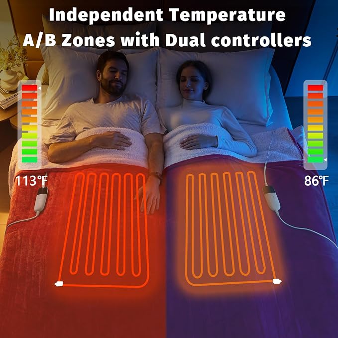 Heated Electric Blanket King Size - Image 2