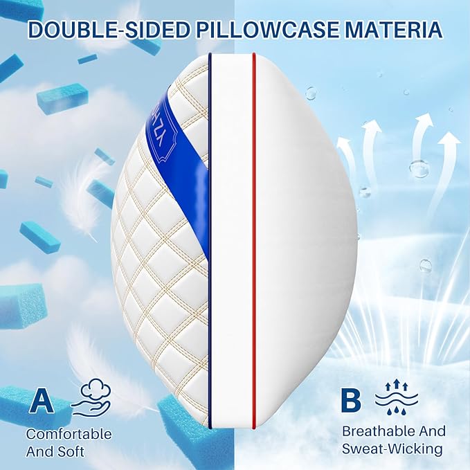 YZ HOME Long Body Pillow for Adults - Image 4