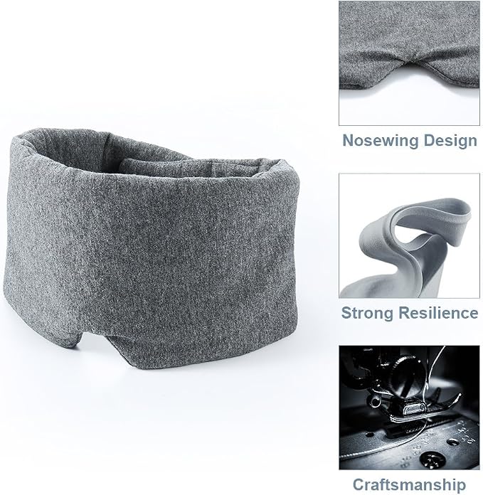 FRESHME Cotton Sleep Eye Mask for Women Men - Image 7