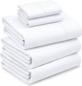 RUVANTI 100% Cotton Sheets – Split King Size Percale Bedding, Cooling & by Ruvanti