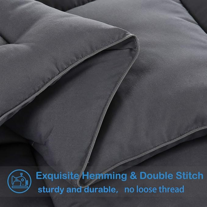 EASELAND California King Down Alternative Comforter - Image 5