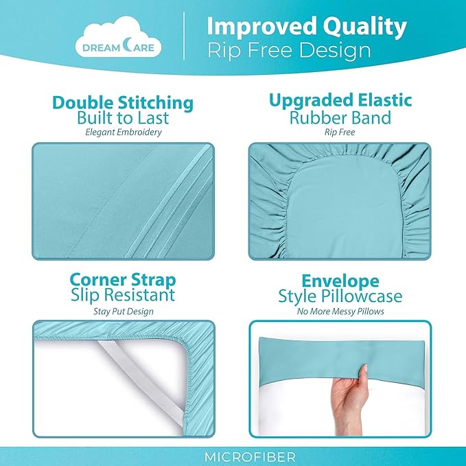 DREAMCARE Full Size Sheets Set - Image 5