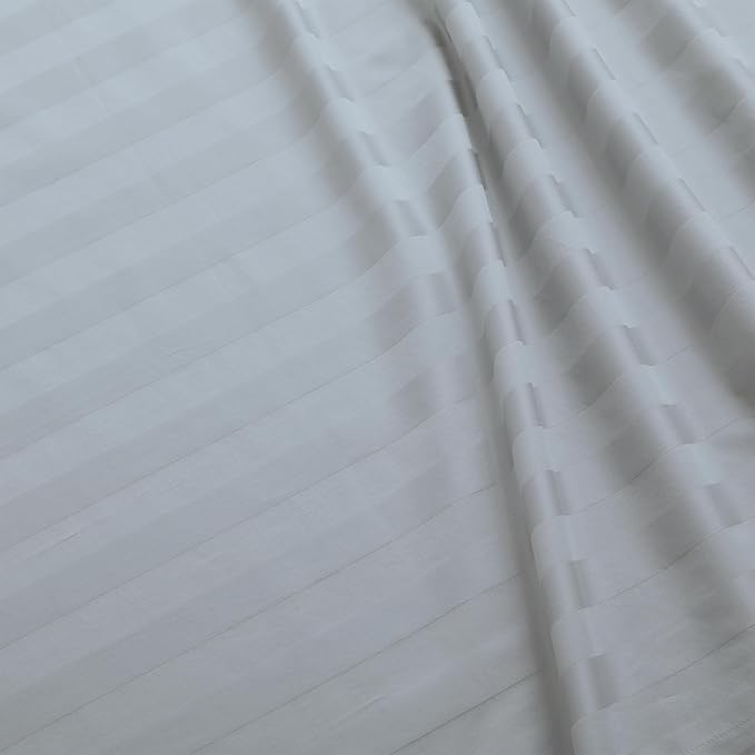 Flat Sheet Only 2 Pack, Full Size 400 Thread Count 100% Egyptian Cotton Flat - Image 3