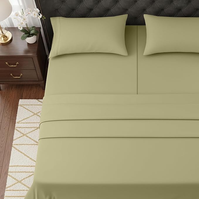 Elegant Comfort Luxurious 1500 Premium Hotel Quality Microfiber Three Line - Image 5