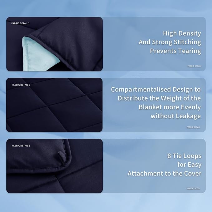Topcee Weighted Blanket for Adults, Minky Dots Heavy Blanket for Woman - Image 7