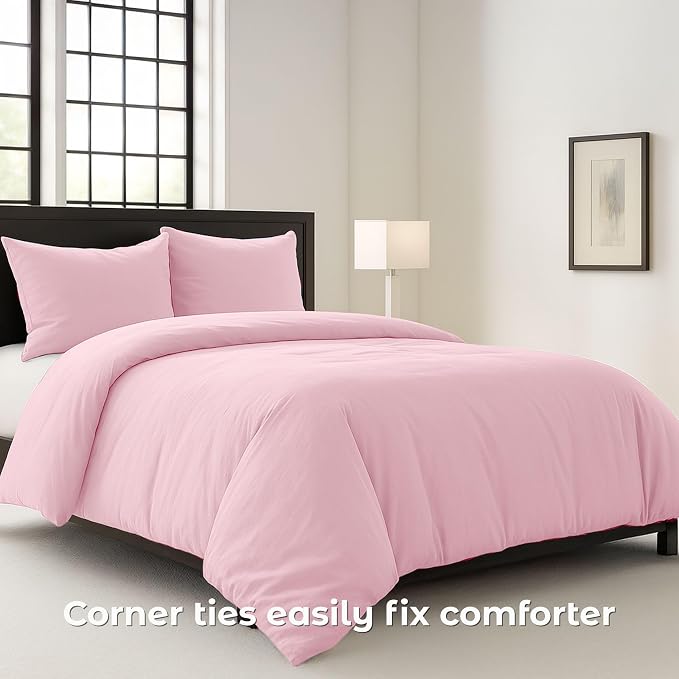 Pure Bedding Duvet Cover Twin/Twin XL Size - Image 5
