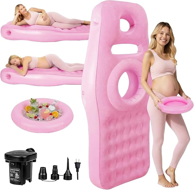 Inflatable Pregnancy Pillow by Unknown