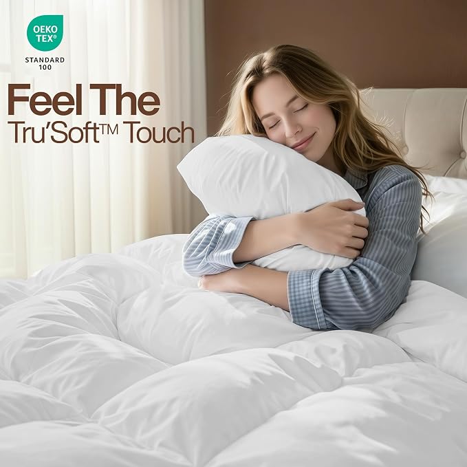 Utopia Bedding Comforter Duvet Insert, Quilted Comforter - Image 4