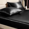 BEDELITE Satin Queen Fitted Sheet & Pillowcase Set by BEDELITE