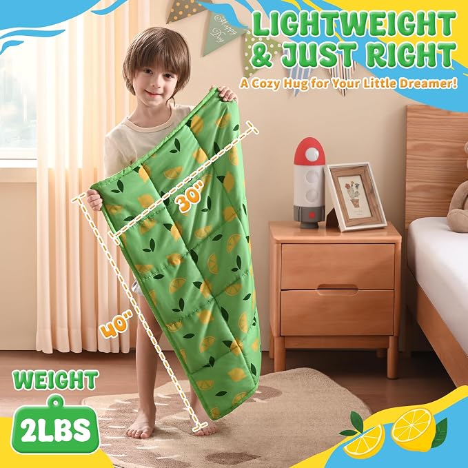anfie Weighted Lap Pad 2 Pounds, Weighted Blanket Cooling Blanket - Image 3