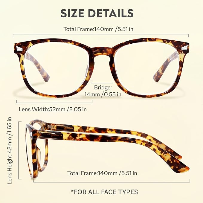 Blue Light Glasses for Woman Men | 99% Blue Light Blocking Glasses for Computer - Image 5