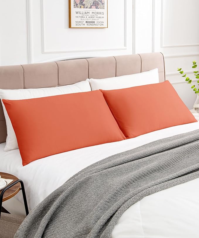 Warmstar Cotton Pillow Cases Standard Size Set of 2, 600 Thread Count - Image 3
