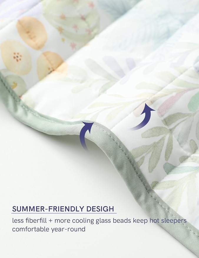 YnM 12lbs Weighted Blanket for Adults, Cotton Heavy Bed Throw Blanket - Image 5