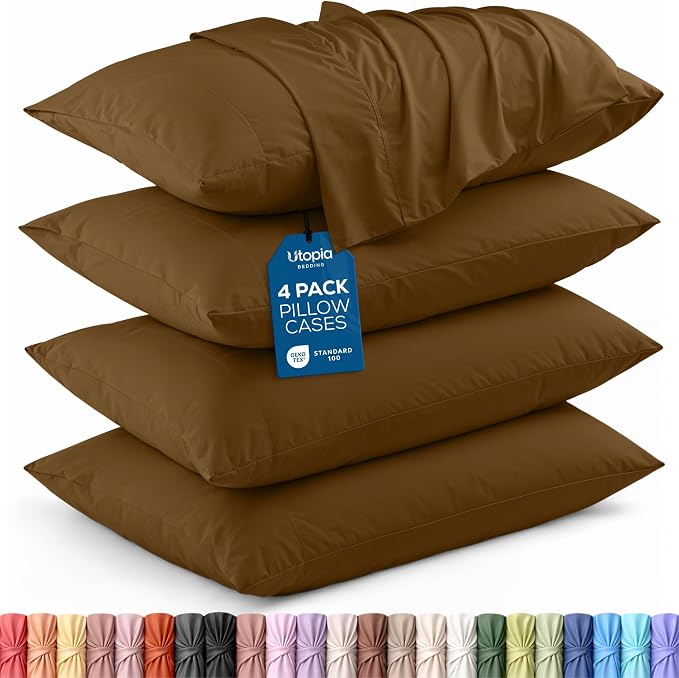 Utopia Bedding Standard Pillow Cases by UTOPIABEDDING