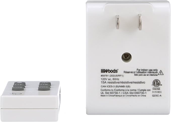 Southwire Woods Indoor Wireless Remote Control - Image 6