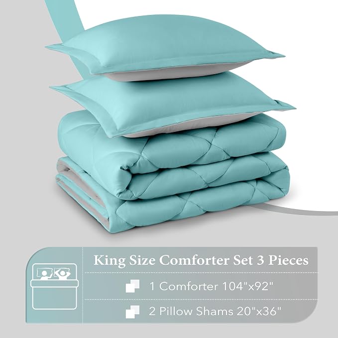 downluxe King Size Comforter Set - Image 6