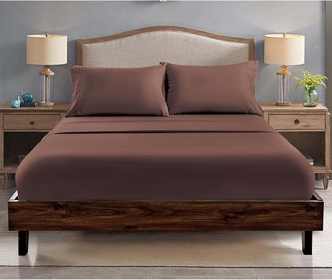 FreshCulture King Fitted Sheets, Bulk Pack of 6, Deep Pocket, Soft Microfiber - Image 7