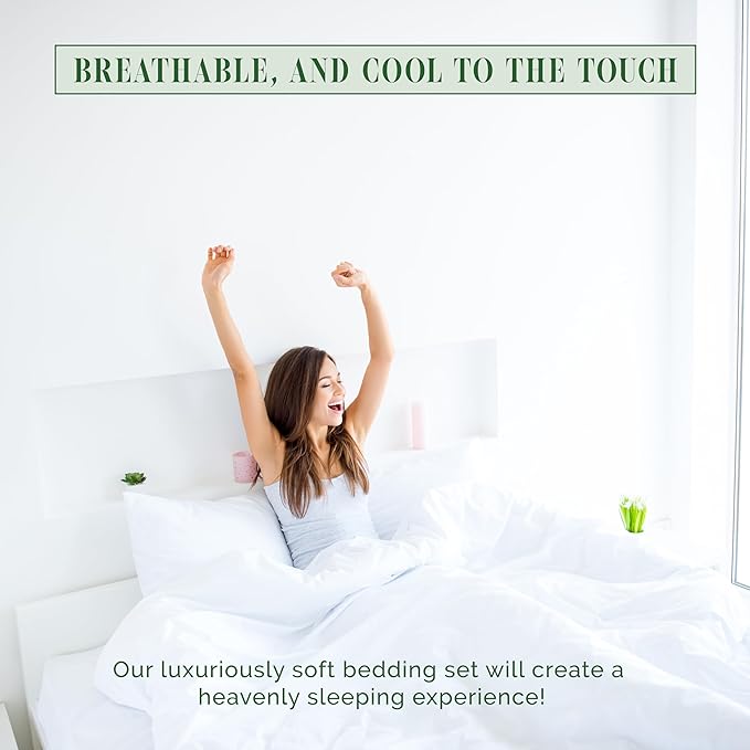 Luxury Flat Sheet on Amazon Elegant Comfort Wrinkle-Free 1500 Premier Hotel - Image 3