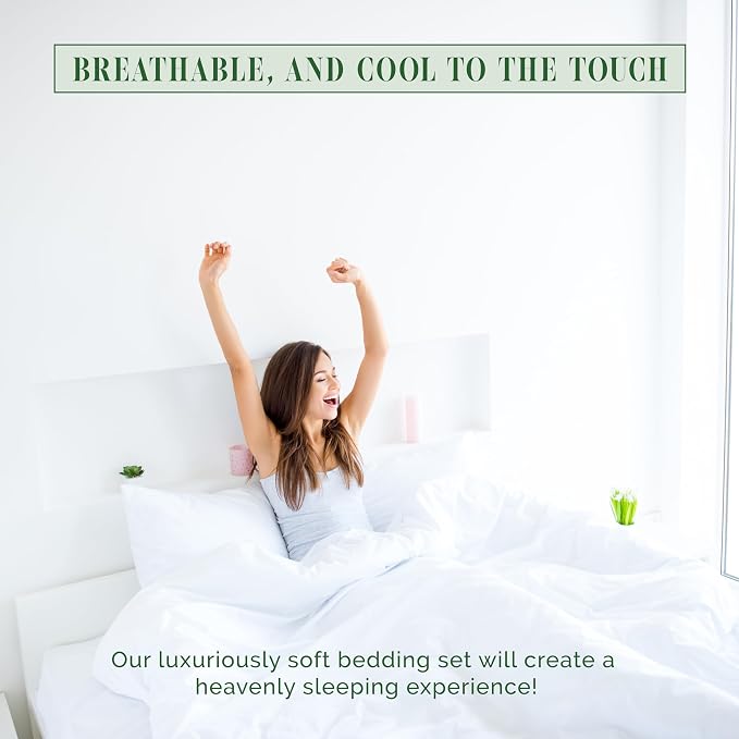 Luxury Flat Sheet on Amazon Elegant Comfort Wrinkle-Free 1500 Premier Hotel - Image 3