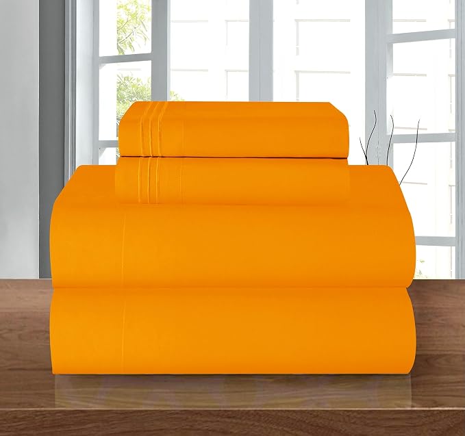 Elegant Comfort Luxury 1500 Premium Hotel Quality Microfiber 4-Piece Sheet Set by ELEGANTCOMFORT