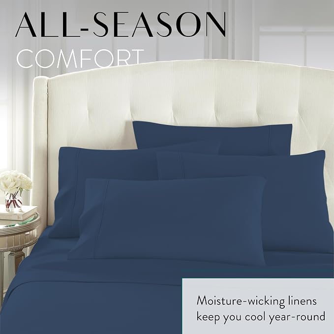 Danjor Linens Bed Sheet Set Full Size - Image 6