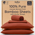 Bambaw 100% Viscose Derived from Bamboo Sheets California King Size Set – 4pcs by Bambaw