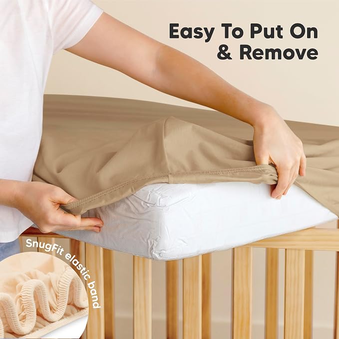 KeaBabies 2-Pack Organic Crib Sheets - Image 6